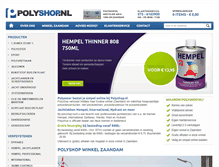 Tablet Screenshot of polyshop.nl